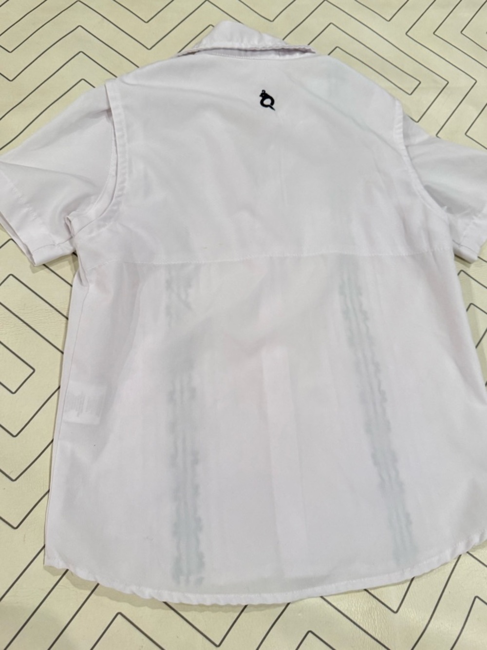 Blue Quail White Guayabera Fishing Shirt - Picture 8 of 12